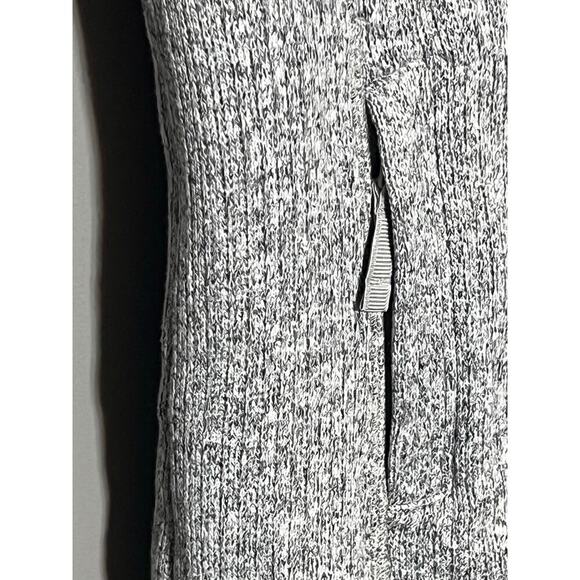 NWT T by Talbots Women’s Heather Gray Fleece‎ Zip Sweater Vest S - Picture 5 of 8